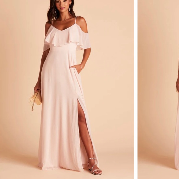 Birdy Grey Pale Blush floor-length dress - Picture 2 of 5